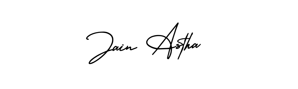 You can use this online signature creator to create a handwritten signature for the name Jain Astha. This is the best online autograph maker. Jain Astha signature style 3 images and pictures png