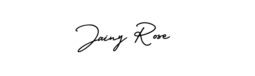 Also You can easily find your signature by using the search form. We will create Jainy Rose name handwritten signature images for you free of cost using AmerikaSignatureDemo-Regular sign style. Jainy Rose signature style 3 images and pictures png