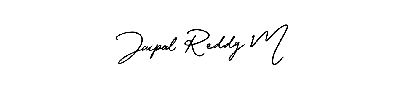 Create a beautiful signature design for name Jaipal Reddy M. With this signature (AmerikaSignatureDemo-Regular) fonts, you can make a handwritten signature for free. Jaipal Reddy M signature style 3 images and pictures png