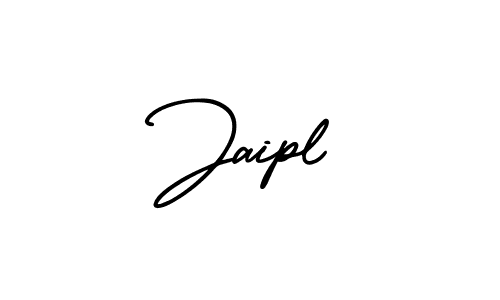 How to make Jaipl name signature. Use AmerikaSignatureDemo-Regular style for creating short signs online. This is the latest handwritten sign. Jaipl signature style 3 images and pictures png