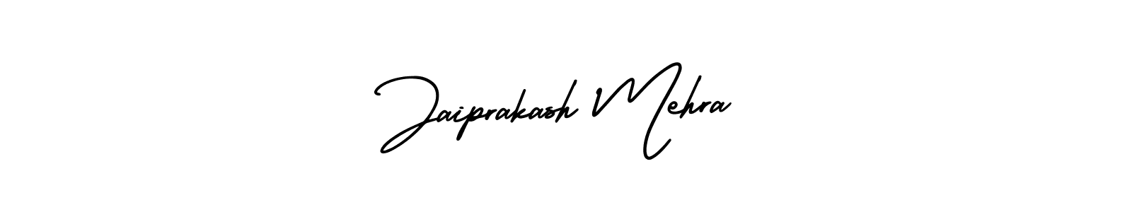 It looks lik you need a new signature style for name Jaiprakash Mehra. Design unique handwritten (AmerikaSignatureDemo-Regular) signature with our free signature maker in just a few clicks. Jaiprakash Mehra signature style 3 images and pictures png