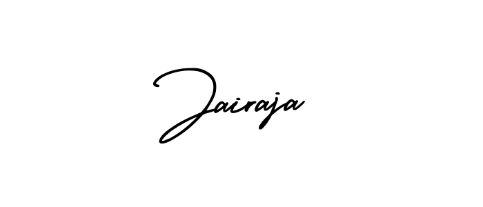 How to make Jairaja signature? AmerikaSignatureDemo-Regular is a professional autograph style. Create handwritten signature for Jairaja name. Jairaja signature style 3 images and pictures png