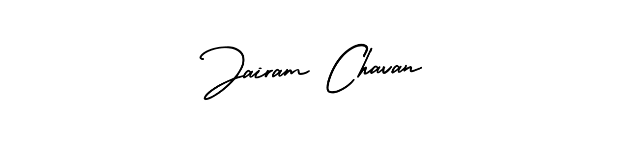 This is the best signature style for the Jairam Chavan name. Also you like these signature font (AmerikaSignatureDemo-Regular). Mix name signature. Jairam Chavan signature style 3 images and pictures png