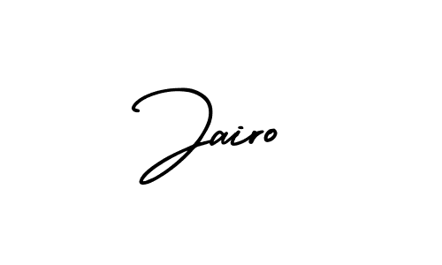 Jairo stylish signature style. Best Handwritten Sign (AmerikaSignatureDemo-Regular) for my name. Handwritten Signature Collection Ideas for my name Jairo. Jairo signature style 3 images and pictures png