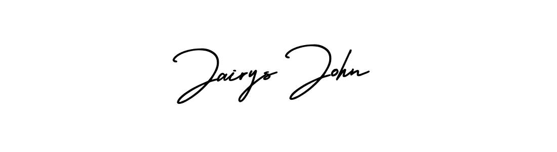 This is the best signature style for the Jairys John name. Also you like these signature font (AmerikaSignatureDemo-Regular). Mix name signature. Jairys John signature style 3 images and pictures png