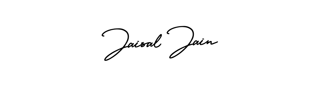 It looks lik you need a new signature style for name Jaisal Jain. Design unique handwritten (AmerikaSignatureDemo-Regular) signature with our free signature maker in just a few clicks. Jaisal Jain signature style 3 images and pictures png