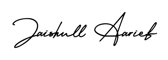 Also we have Jaishull Aarief name is the best signature style. Create professional handwritten signature collection using AmerikaSignatureDemo-Regular autograph style. Jaishull Aarief signature style 3 images and pictures png