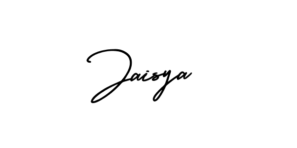 Create a beautiful signature design for name Jaisya. With this signature (AmerikaSignatureDemo-Regular) fonts, you can make a handwritten signature for free. Jaisya signature style 3 images and pictures png