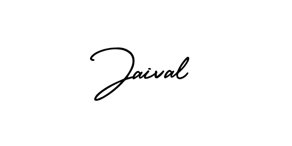 Design your own signature with our free online signature maker. With this signature software, you can create a handwritten (AmerikaSignatureDemo-Regular) signature for name Jaival. Jaival signature style 3 images and pictures png