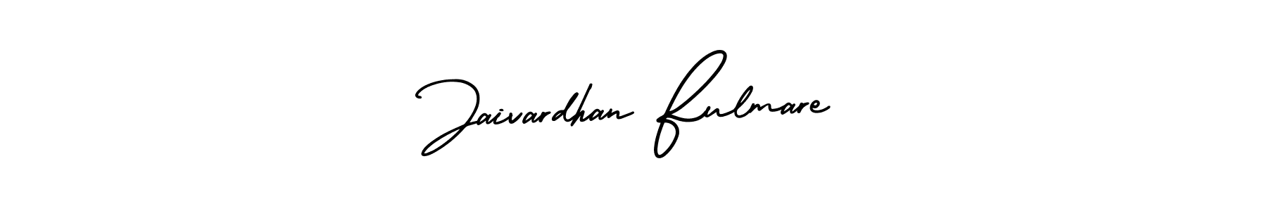You can use this online signature creator to create a handwritten signature for the name Jaivardhan Fulmare. This is the best online autograph maker. Jaivardhan Fulmare signature style 3 images and pictures png