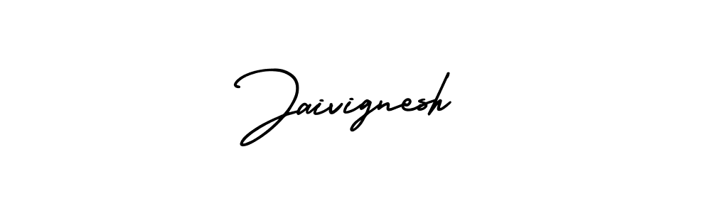 You should practise on your own different ways (AmerikaSignatureDemo-Regular) to write your name (Jaivignesh) in signature. don't let someone else do it for you. Jaivignesh signature style 3 images and pictures png