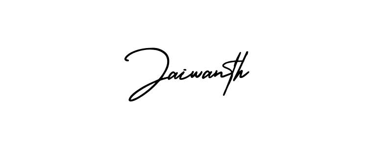 if you are searching for the best signature style for your name Jaiwanth. so please give up your signature search. here we have designed multiple signature styles  using AmerikaSignatureDemo-Regular. Jaiwanth signature style 3 images and pictures png