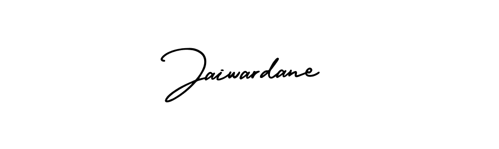Also we have Jaiwardane name is the best signature style. Create professional handwritten signature collection using AmerikaSignatureDemo-Regular autograph style. Jaiwardane signature style 3 images and pictures png