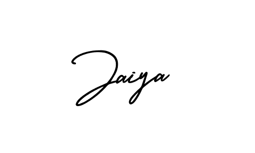 if you are searching for the best signature style for your name Jaiya. so please give up your signature search. here we have designed multiple signature styles  using AmerikaSignatureDemo-Regular. Jaiya signature style 3 images and pictures png
