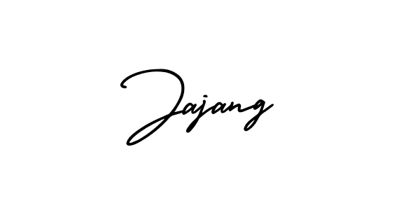 It looks lik you need a new signature style for name Jajang. Design unique handwritten (AmerikaSignatureDemo-Regular) signature with our free signature maker in just a few clicks. Jajang signature style 3 images and pictures png