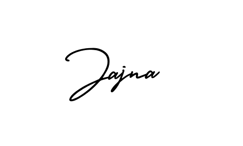 How to Draw Jajna signature style? AmerikaSignatureDemo-Regular is a latest design signature styles for name Jajna. Jajna signature style 3 images and pictures png