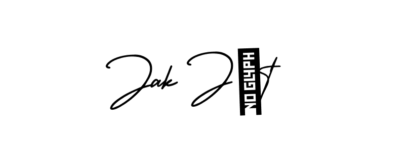 Also You can easily find your signature by using the search form. We will create Jak Jít name handwritten signature images for you free of cost using AmerikaSignatureDemo-Regular sign style. Jak Jít signature style 3 images and pictures png