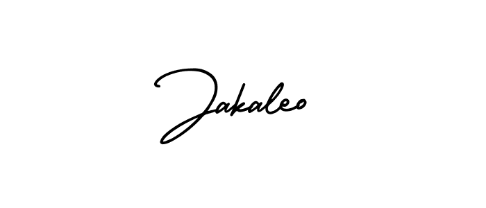 Design your own signature with our free online signature maker. With this signature software, you can create a handwritten (AmerikaSignatureDemo-Regular) signature for name Jakaleo. Jakaleo signature style 3 images and pictures png