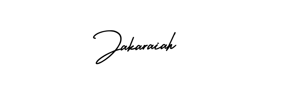 Create a beautiful signature design for name Jakaraiah. With this signature (AmerikaSignatureDemo-Regular) fonts, you can make a handwritten signature for free. Jakaraiah signature style 3 images and pictures png