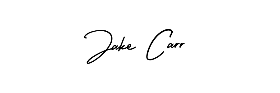 This is the best signature style for the Jake Carr name. Also you like these signature font (AmerikaSignatureDemo-Regular). Mix name signature. Jake Carr signature style 3 images and pictures png