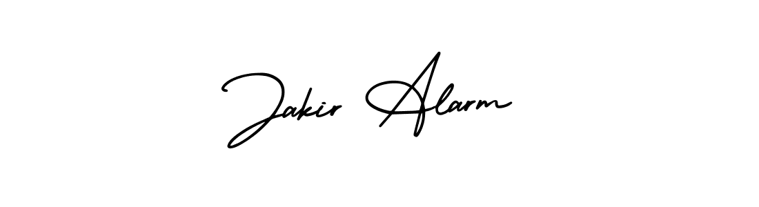 Make a beautiful signature design for name Jakir Alarm. With this signature (AmerikaSignatureDemo-Regular) style, you can create a handwritten signature for free. Jakir Alarm signature style 3 images and pictures png