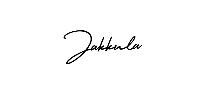 Design your own signature with our free online signature maker. With this signature software, you can create a handwritten (AmerikaSignatureDemo-Regular) signature for name Jakkula. Jakkula signature style 3 images and pictures png