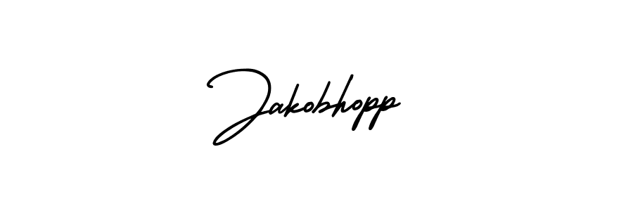 Also You can easily find your signature by using the search form. We will create Jakobhopp name handwritten signature images for you free of cost using AmerikaSignatureDemo-Regular sign style. Jakobhopp signature style 3 images and pictures png