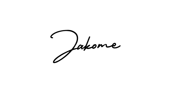 if you are searching for the best signature style for your name Jakome. so please give up your signature search. here we have designed multiple signature styles  using AmerikaSignatureDemo-Regular. Jakome signature style 3 images and pictures png