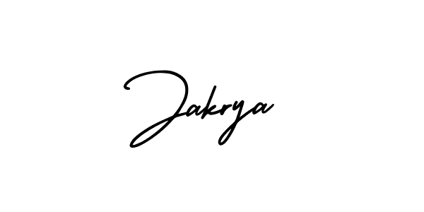 Best and Professional Signature Style for Jakrya. AmerikaSignatureDemo-Regular Best Signature Style Collection. Jakrya signature style 3 images and pictures png