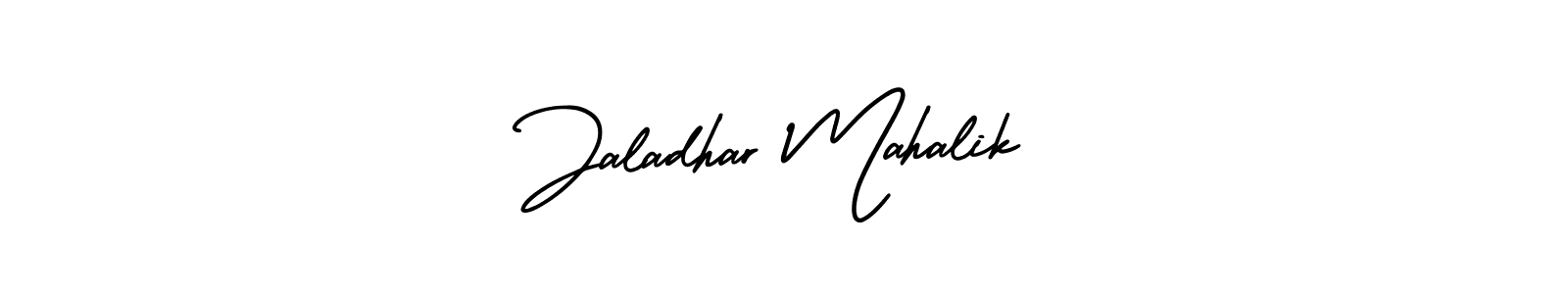 Also we have Jaladhar Mahalik name is the best signature style. Create professional handwritten signature collection using AmerikaSignatureDemo-Regular autograph style. Jaladhar Mahalik signature style 3 images and pictures png