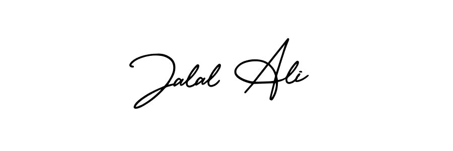 Use a signature maker to create a handwritten signature online. With this signature software, you can design (AmerikaSignatureDemo-Regular) your own signature for name Jalal Ali. Jalal Ali signature style 3 images and pictures png