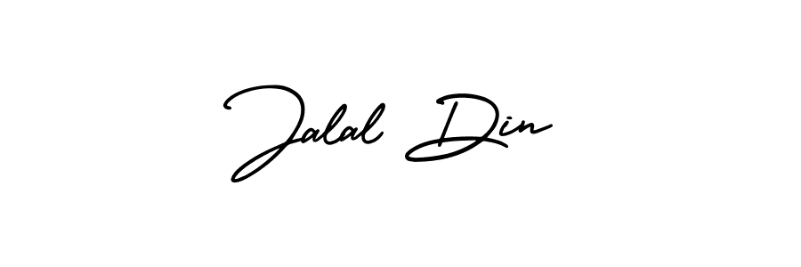 Also You can easily find your signature by using the search form. We will create Jalal Din name handwritten signature images for you free of cost using AmerikaSignatureDemo-Regular sign style. Jalal Din signature style 3 images and pictures png