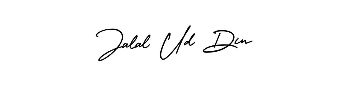 Design your own signature with our free online signature maker. With this signature software, you can create a handwritten (AmerikaSignatureDemo-Regular) signature for name Jalal Ud Din. Jalal Ud Din signature style 3 images and pictures png