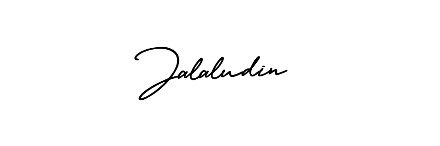 Create a beautiful signature design for name Jalaludin. With this signature (AmerikaSignatureDemo-Regular) fonts, you can make a handwritten signature for free. Jalaludin signature style 3 images and pictures png