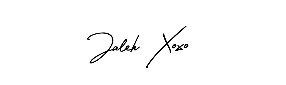 Once you've used our free online signature maker to create your best signature AmerikaSignatureDemo-Regular style, it's time to enjoy all of the benefits that Jaleh Xoxo name signing documents. Jaleh Xoxo signature style 3 images and pictures png