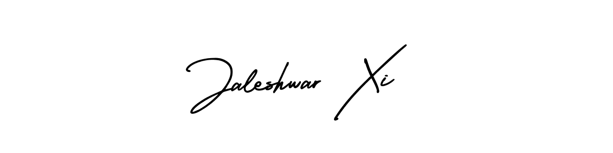 Design your own signature with our free online signature maker. With this signature software, you can create a handwritten (AmerikaSignatureDemo-Regular) signature for name Jaleshwar Xi. Jaleshwar Xi signature style 3 images and pictures png