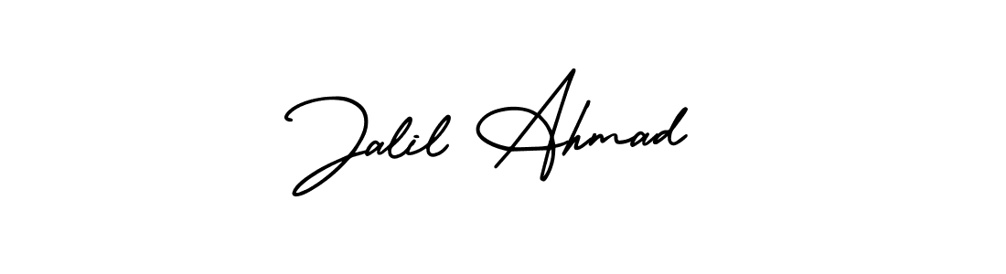 Make a beautiful signature design for name Jalil Ahmad. Use this online signature maker to create a handwritten signature for free. Jalil Ahmad signature style 3 images and pictures png