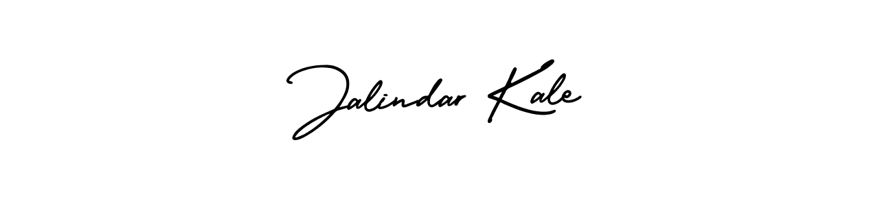 Make a beautiful signature design for name Jalindar Kale. With this signature (AmerikaSignatureDemo-Regular) style, you can create a handwritten signature for free. Jalindar Kale signature style 3 images and pictures png