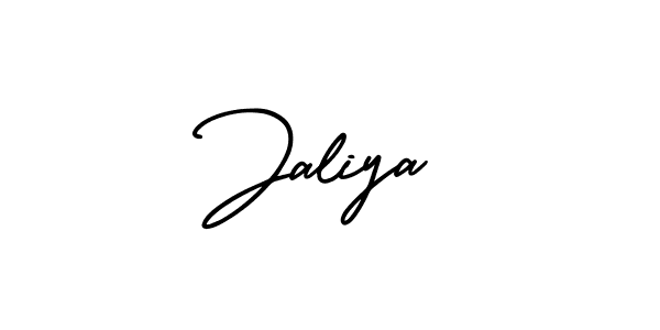 Make a beautiful signature design for name Jaliya. Use this online signature maker to create a handwritten signature for free. Jaliya signature style 3 images and pictures png