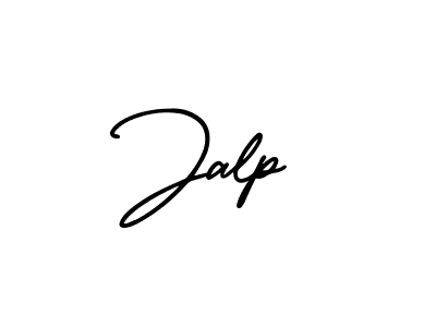 Design your own signature with our free online signature maker. With this signature software, you can create a handwritten (AmerikaSignatureDemo-Regular) signature for name Jalp. Jalp signature style 3 images and pictures png