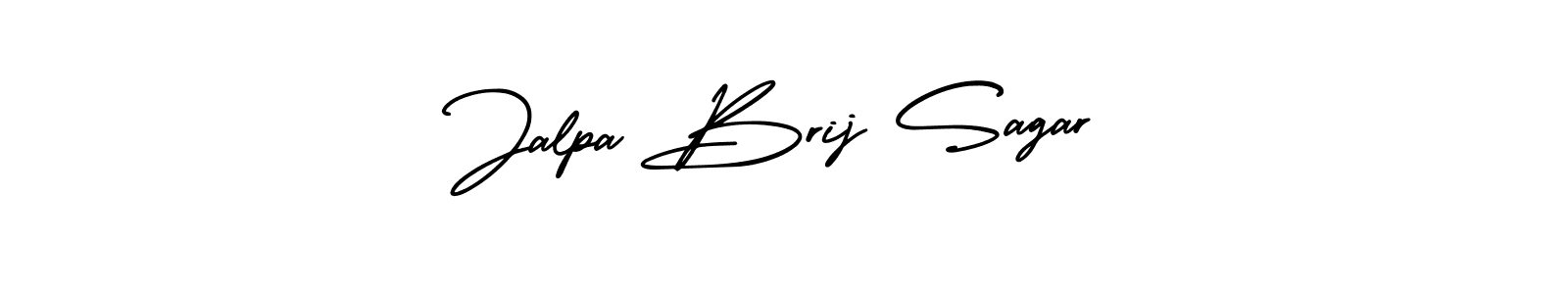 How to Draw Jalpa Brij Sagar signature style? AmerikaSignatureDemo-Regular is a latest design signature styles for name Jalpa Brij Sagar. Jalpa Brij Sagar signature style 3 images and pictures png