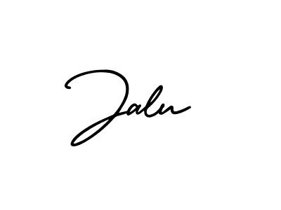 Best and Professional Signature Style for Jalu. AmerikaSignatureDemo-Regular Best Signature Style Collection. Jalu signature style 3 images and pictures png