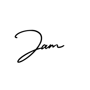How to make Jam signature? AmerikaSignatureDemo-Regular is a professional autograph style. Create handwritten signature for Jam name. Jam signature style 3 images and pictures png