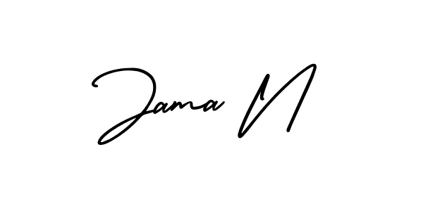 Check out images of Autograph of Jama N name. Actor Jama N Signature Style. AmerikaSignatureDemo-Regular is a professional sign style online. Jama N signature style 3 images and pictures png