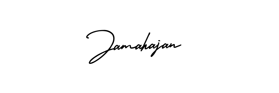 Create a beautiful signature design for name Jamahajan. With this signature (AmerikaSignatureDemo-Regular) fonts, you can make a handwritten signature for free. Jamahajan signature style 3 images and pictures png
