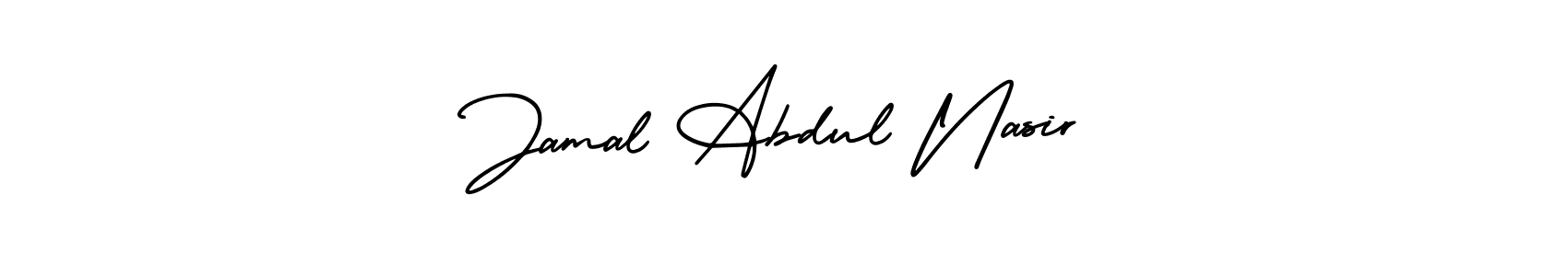 It looks lik you need a new signature style for name Jamal Abdul Nasir. Design unique handwritten (AmerikaSignatureDemo-Regular) signature with our free signature maker in just a few clicks. Jamal Abdul Nasir signature style 3 images and pictures png