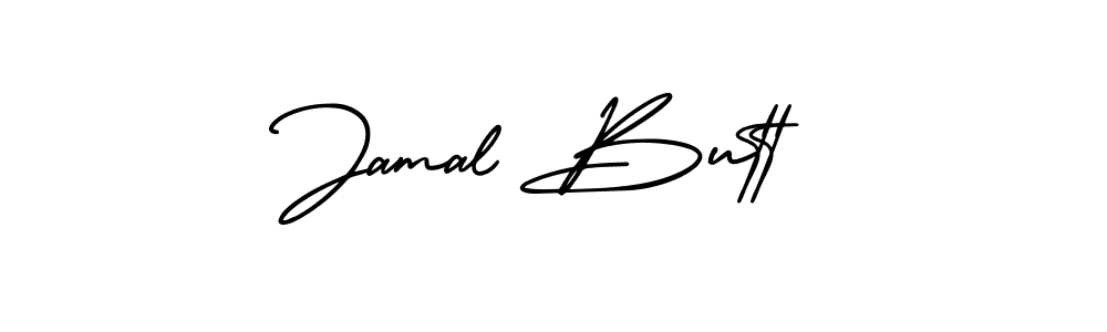 Make a beautiful signature design for name Jamal Butt. With this signature (AmerikaSignatureDemo-Regular) style, you can create a handwritten signature for free. Jamal Butt signature style 3 images and pictures png