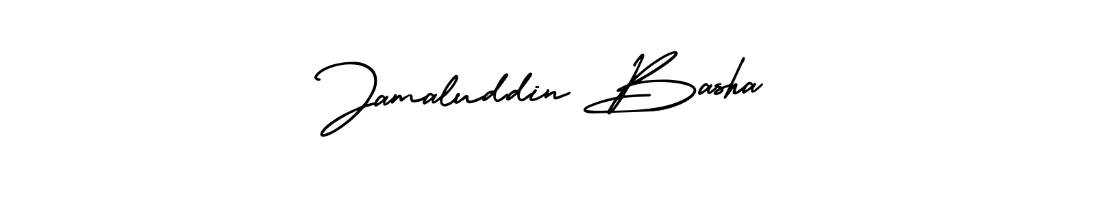 Create a beautiful signature design for name Jamaluddin Basha. With this signature (AmerikaSignatureDemo-Regular) fonts, you can make a handwritten signature for free. Jamaluddin Basha signature style 3 images and pictures png