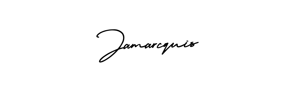 How to make Jamarcquis name signature. Use AmerikaSignatureDemo-Regular style for creating short signs online. This is the latest handwritten sign. Jamarcquis signature style 3 images and pictures png