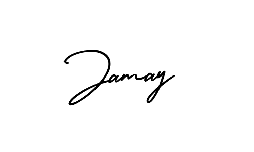 Similarly AmerikaSignatureDemo-Regular is the best handwritten signature design. Signature creator online .You can use it as an online autograph creator for name Jamay. Jamay signature style 3 images and pictures png